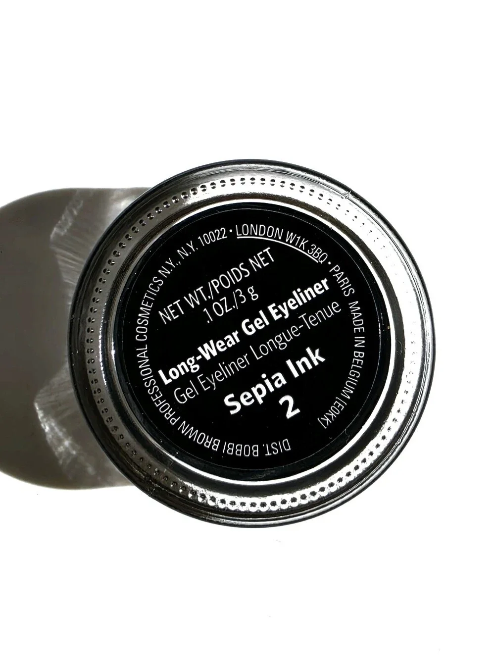 Bobbi Brown Long Wear Gel Eyeliner #2 Sepia Ink New LE